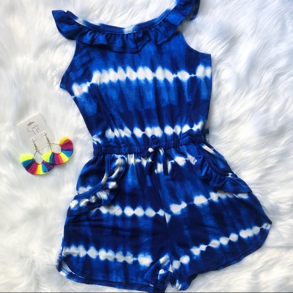 4 for $20 SALE! NWOT Blue Breeze Tie Dye Romper